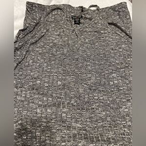 Women's Gray Midi Dress